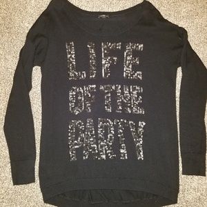 EXPRESS high low sweater